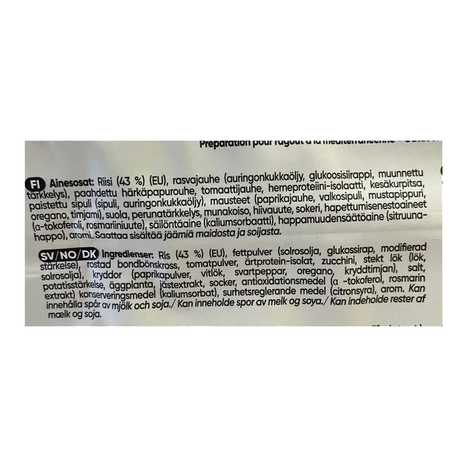 Outdoor Medelhavsgryta Måltid