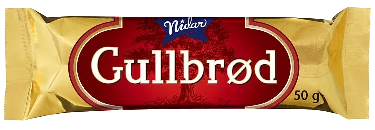 Gullbrød 50g