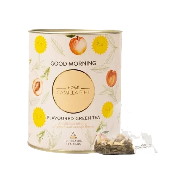 Green Tea Peach and Orange Flower - Good Morning