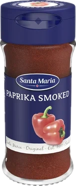 Paprikapulver Røkt 37g Santa Maria