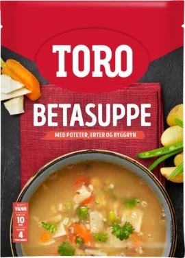 Betasuppe 112g Toro