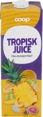 Coop Tropisk Juice 1,5l Edge