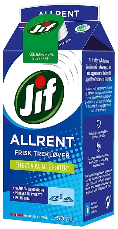 Jif Allrent Frisk Trekløver 750ml