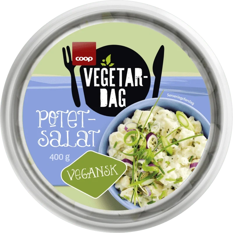 Potetsalat Vegan 400g Coop