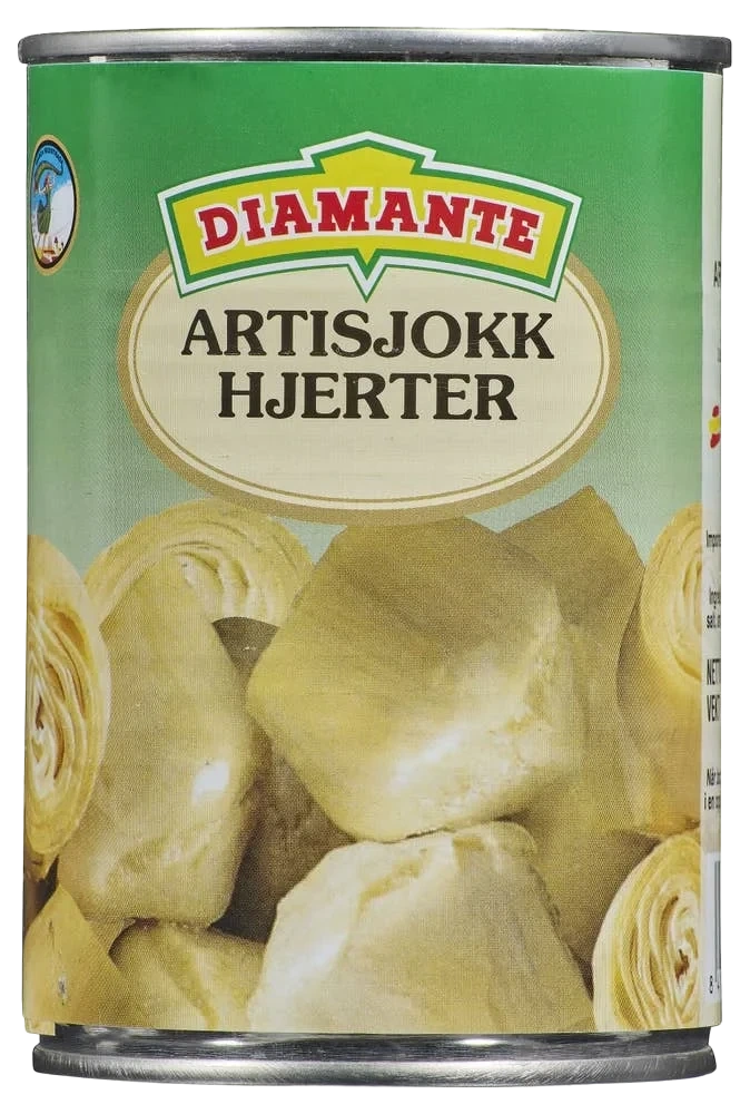 Artisjokk Hjerter 390g Diamante