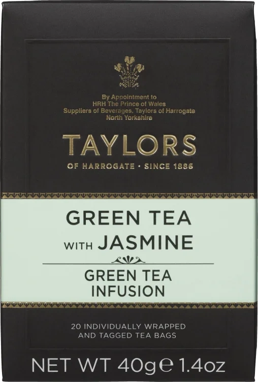 Taylors Of Harrogate Green Tea med Jasmin
