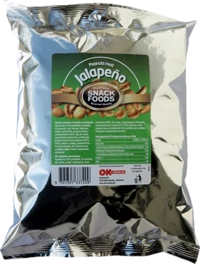 Snack Foods Peanuts Jalapeño 800g