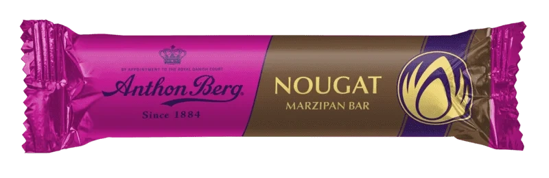 Marsipanbrød Nougat 40g Anthon Berg
