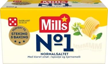 Mills No1 Normalsaltet 500g