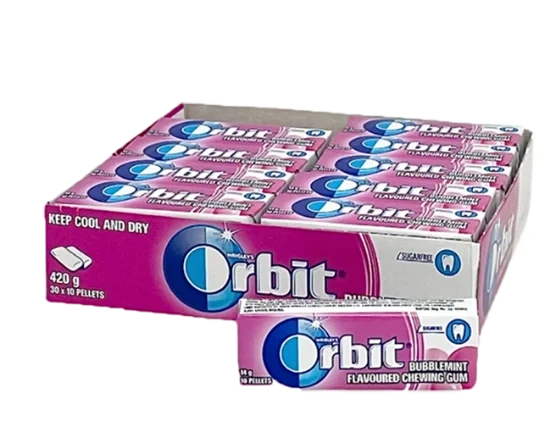 Orbit Bubblemint 14g 30pk