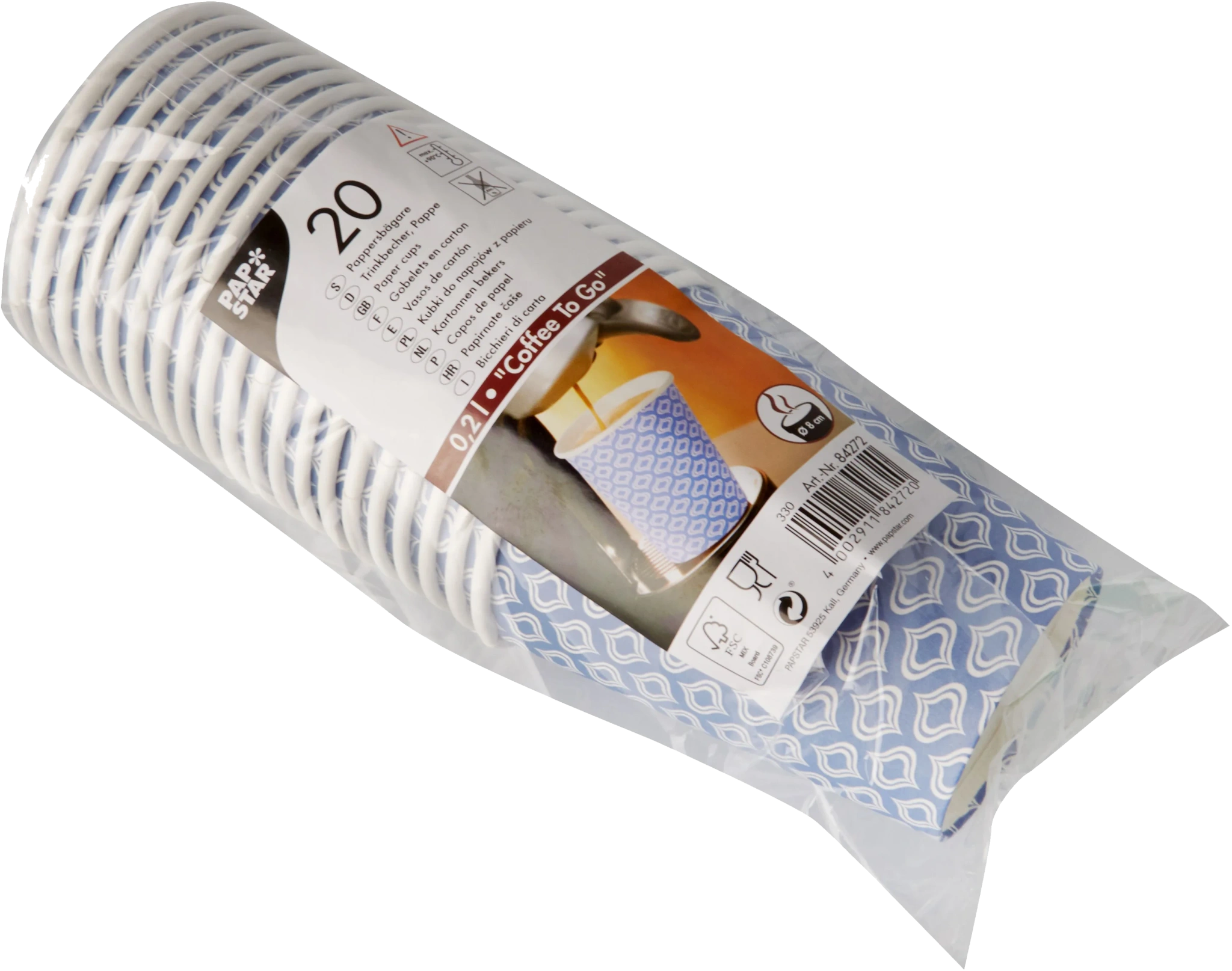 Bägare 20cl 20-pack