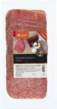 Kryddersalami 100g Eldhusrøykt Lundal