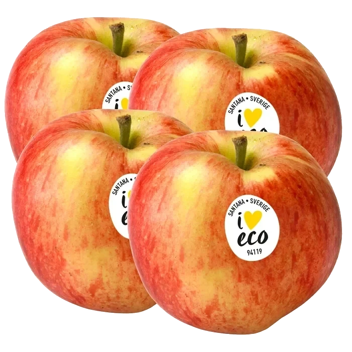 Äpple Santana Ekologiska 4-p Klass 1 ICA I love eco