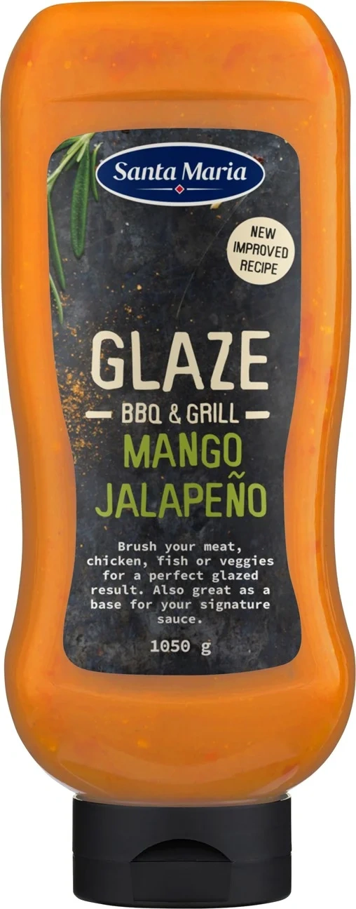 Santa Maria Bbq glaze mango jalapeño