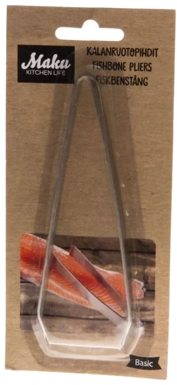 Fiskebenpinsett Stål Maku