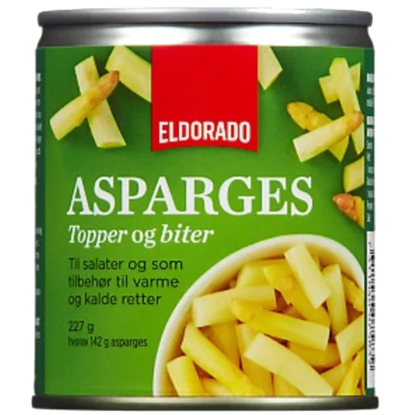 Asparges Cut&tip 227g Eldorado