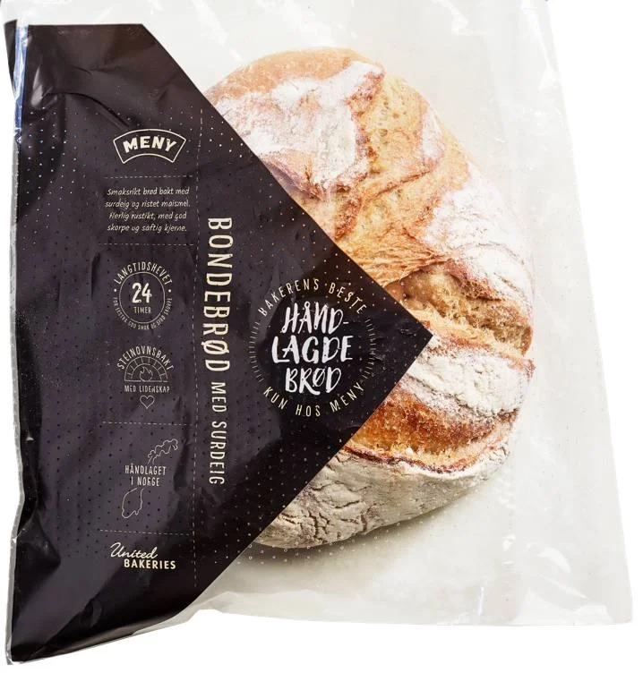 Bondebrød Surdeig Håndlagd 760g