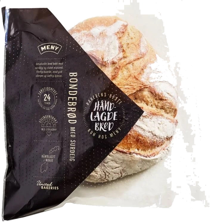 Bondebrød Surdeig Håndlagd 760g