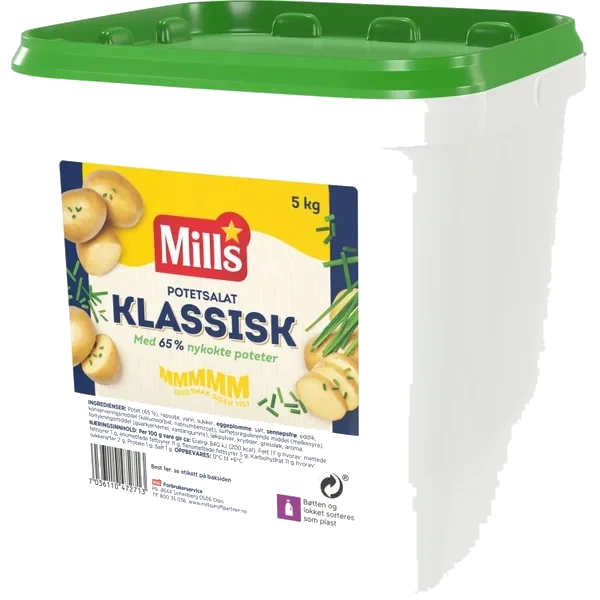 Potetsalat Klassisk 5kg Mills