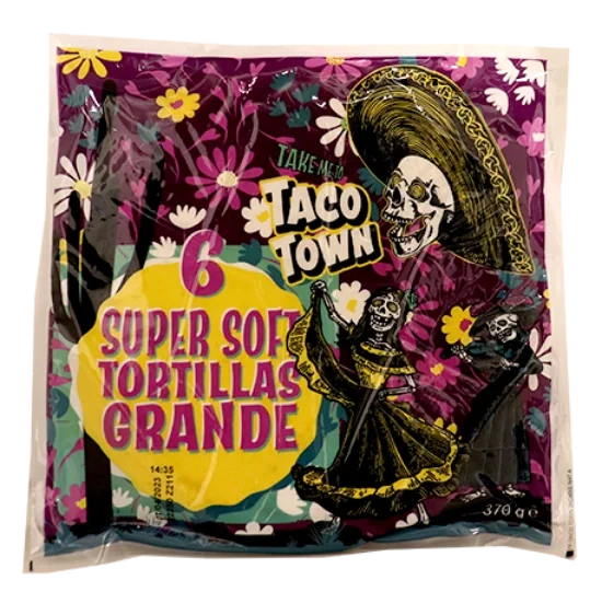 Taco Town Soft Tortilla 370g