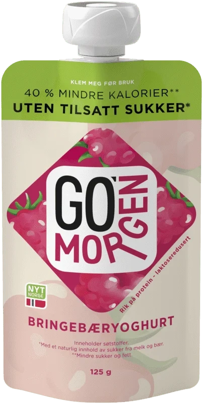Tine Go'morgen Uten Bringebær 125g