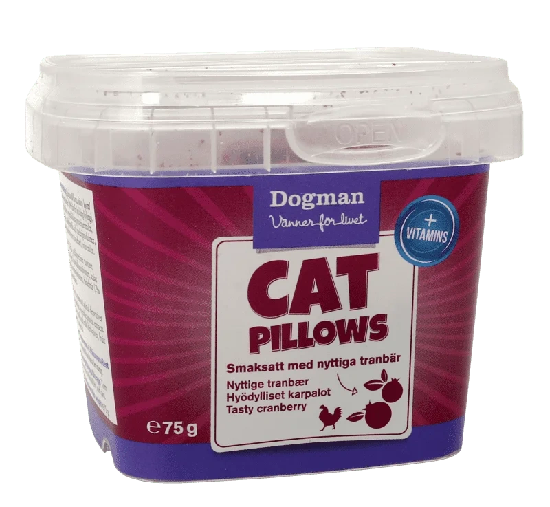 Cat Pillows Kylling/tranebær 75g