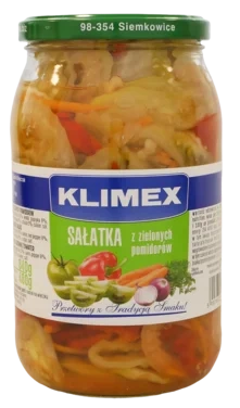Salat med Grønne Tomater Klimex 840g