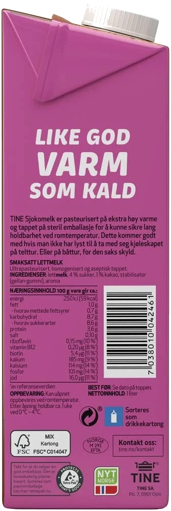 Tine Sjokomelk