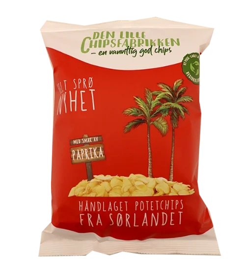 Potetchips Paprika 150g