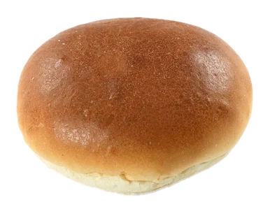 Round Brioche Roll 60gr Pre-slice Hamburgerbrød Delt