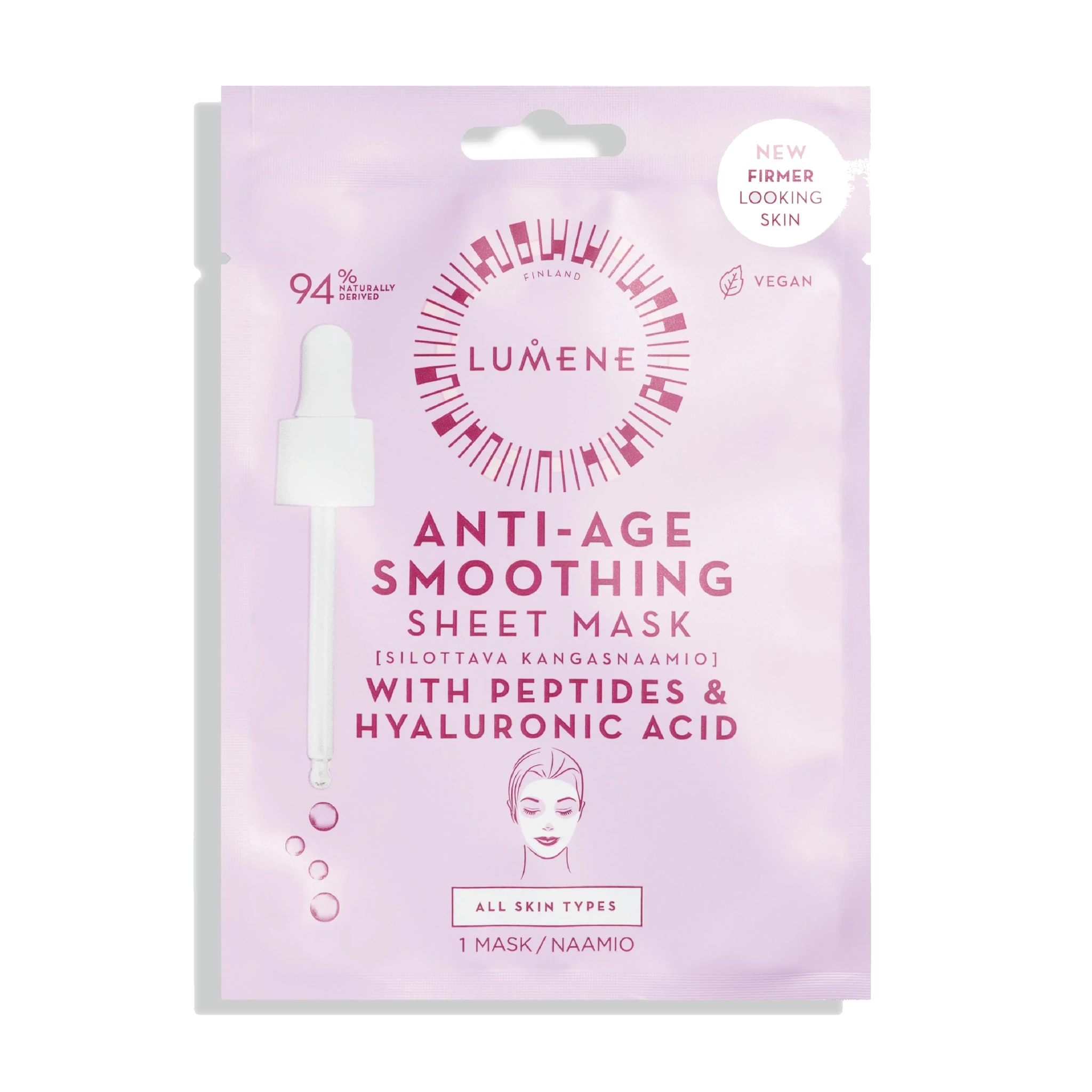 Lumene Anti-Age Sheet Mask, 1 stk.