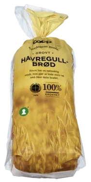 Coop Havregullbrød Skåret 750g