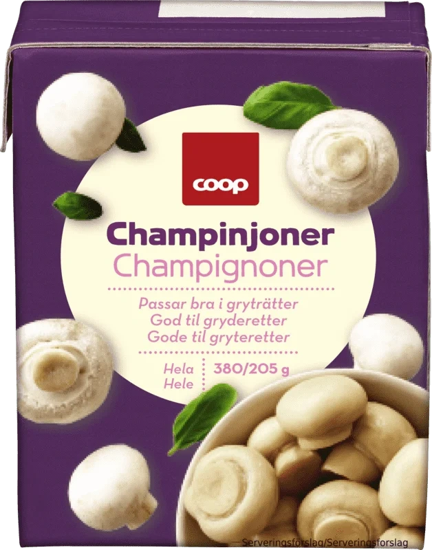 Coop Hel Champignon 390g