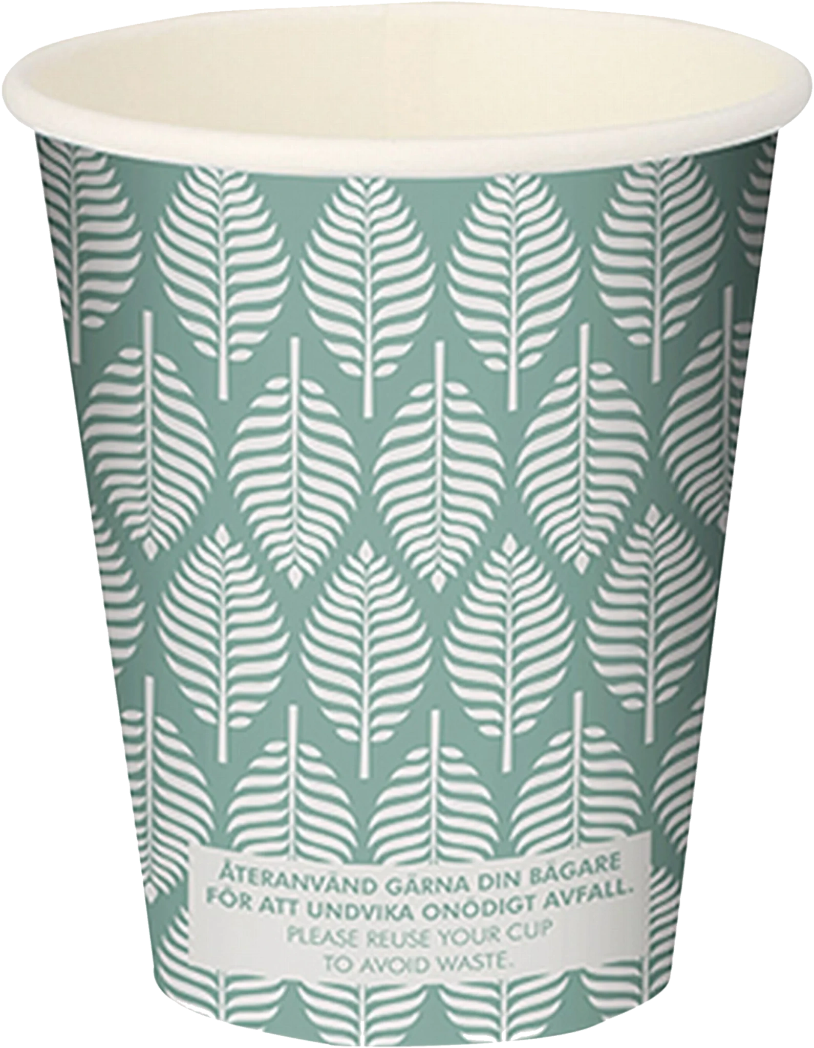 Bägare Blad 20cl 20-pack