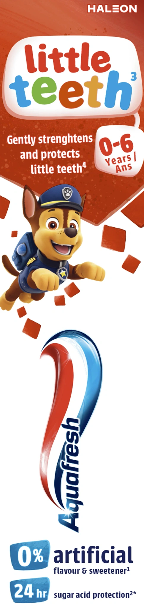 Tandkräm Aquafresh Little Teeth 0-6 år