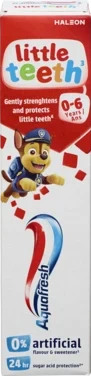 Aquafresh Little Teeth Paw Patrol Tannkrem 0-6år