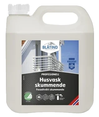 Blåtind Profesjonell Husvask Skummende 4l