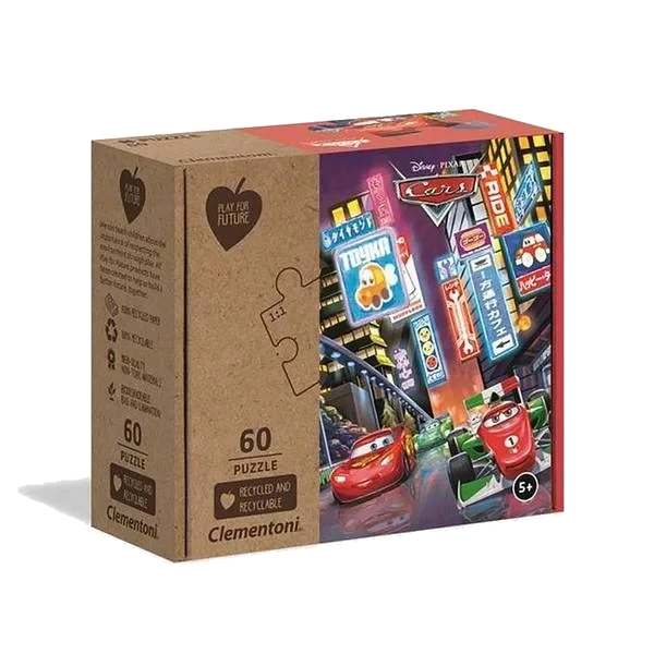 Puslespill 60 brikker - Disney Cars