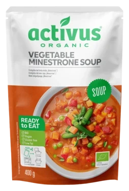 Minestrone Soup 400g Økologisk/vegan/glutenfri