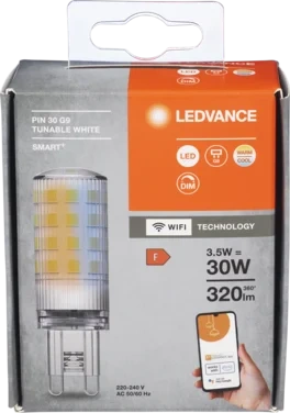 Smart+ Led Pin 30 3,5w Dimbar Tw G9