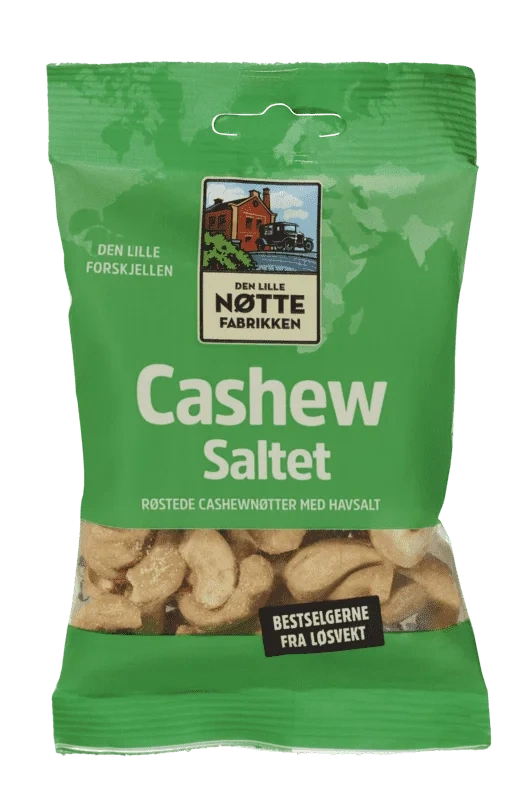 Den Lille Nøttefabrikken Cashew 80g