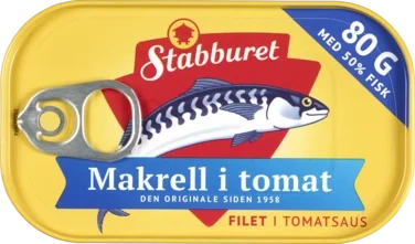 Stabbur-makrell Filet 80g