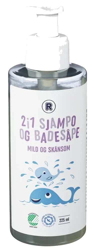 2i1 Sjampo og badesåpe
