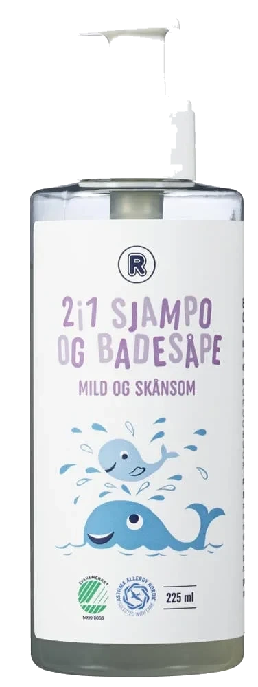 2i1 Sjampo og badesåpe