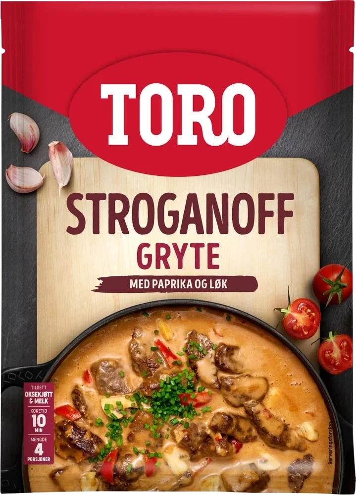 Stroganoff gryte