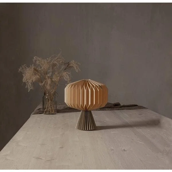 Bordsdekoration Honeycomb Beige 30x33cm