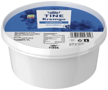 Kremgo' Naturell 1kg Tine
