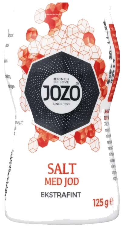 Bordsalt m/Jod 125g Jozo