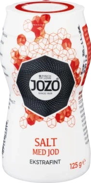 Bordsalt m/Jod 125g Jozo