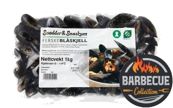 Levende blåskjell